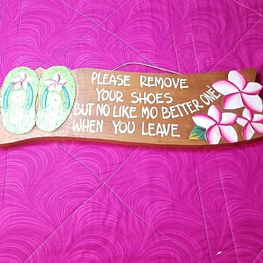 Flip flop sign